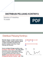 Stat&Prob - 8 - Distribusi Peluang Kontinyu