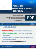 Materi Statistik Sektoral - 28 Sept 2018