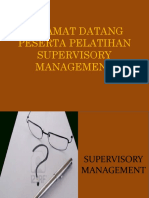Training Supervisory Managemen