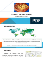 Referat Cholelithiasis