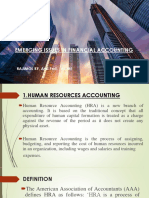 Emerging Issues in Financial Accounting