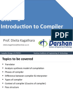 Compiler Design Unit 1 Intro (40