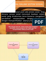 PROSES SOSIAL DALAM SISTEM SOSIAL