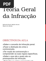 Teoria geral da infracÃ§Ã£o 2014