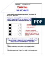 Maths Puzzle 07 Bishops Move PDF
