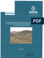 6441 - Informe de Evaluacion de Riesgo Por Flujo de Detritos en El Centro Poblado Lurigancho Quebrada Distrito Lurigancho Provincia y Departamento de Lima