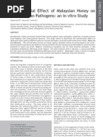 Download Antimicrobial Effect of Malaysian Honey on Some Human Pathogens an in Vitro Study by Karim Al-Jashamy SN44238898 doc pdf