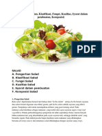 Materi Salad Xi BG