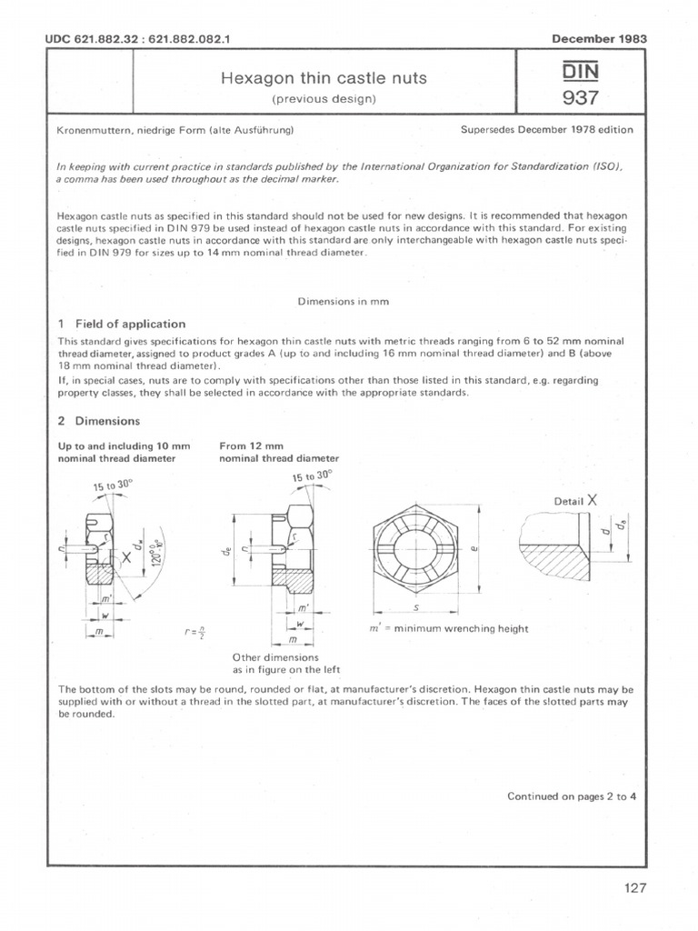 Din 937 PDF | PDF