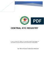 Central KYC note_MFIN