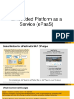Embedded Platform As A Service (ePaaS)