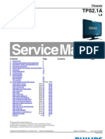 Philips Tps2.1a La Chassis LCD TV SM - Click Project PDF