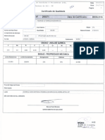 Certificados de Qualidade PDF