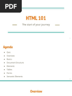 HTML 101