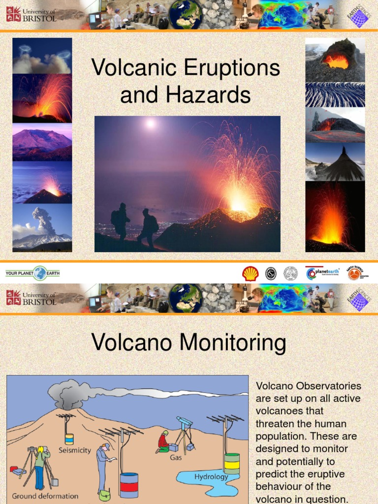 Monitoring Volcano Hazards and Risks | PDF | Volcano | Types Of ...
