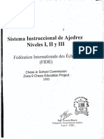 Sistema Instruccional de Ajedrez Niveles of FIDE I, II y III