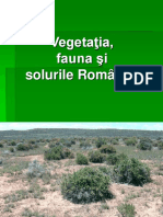 Vegetatia, Fauna Si Solurile Romaniei