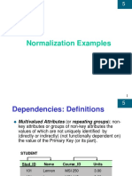 Normalization Example 
