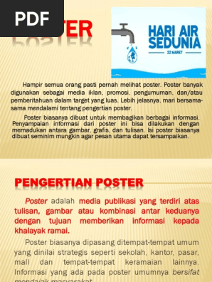 Kuas Digunakan Untuk Membuat Poster Berbahan Lakaran