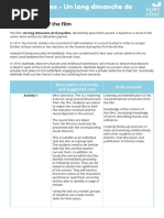 Un Long Dimanche de Fiançailles Teacher Notes - French