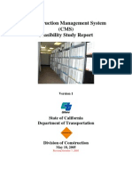 Construction Management System FSR 2005-10-12