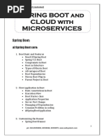 SpringBootMicroservicesContent PDF