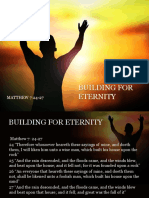 Building For Eternity