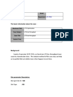 LTE Low Throughput Cause by Transmission Issue