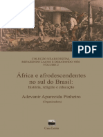 A história, religião e educação dos afrodescendentes no sul do Brasil