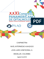 Campos Visuales Campimetria Congreso Panamericano Agosto 2015 Jjaristizabal PDF