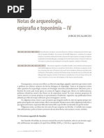 Alarcão _ Notas de Arqueologia, Epigrafia e Toponímia IV