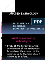 Applied Embryology