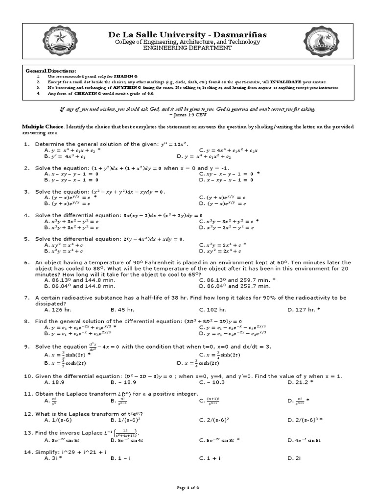 6 De Advmath Handouts Key Pdf Teaching Mathematics Mathematical Analysis