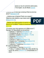 Curiosidades de La Biblia. KJ