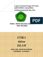 etika dan moral dalam islam