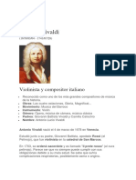 Biografía de Vivaldi
