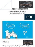 Change Management Presentation