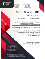 SARC Scholarship 20658