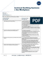 Y 600 8280 Installing Electrical Earthing Systems in The Workplace