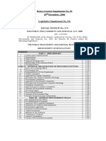 Public Procurement Regulations 2006