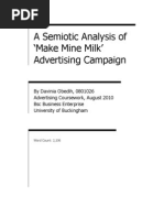 Download Advertising Semiotics Make Mine Milk by Davinia Obedih SN44242911 doc pdf