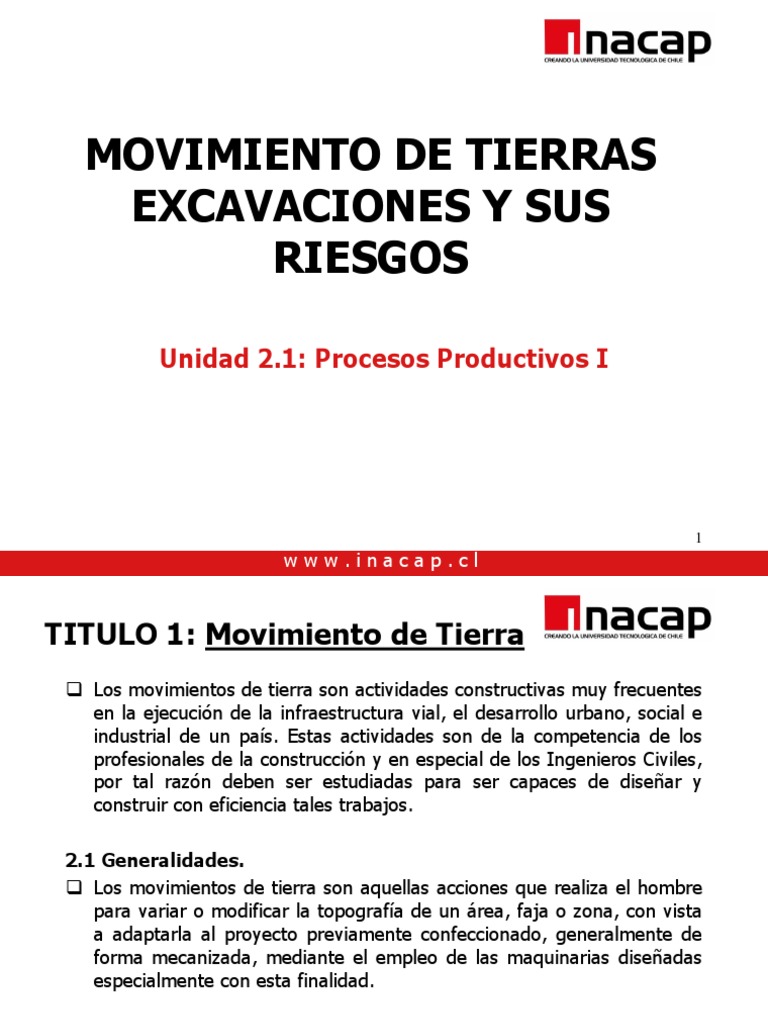 Movimiento de Tierras | PDF | Suelo | Diseño