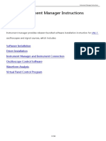 UPO2000CS Series Instrument Manager Instructions