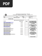 Formulário de Optativas Livres 1-2011