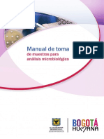 Manual de Toma de Muestras para Análisis Microbiológico PDF