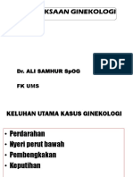 PEMERIKSAAN GINEKOLOGI MATERI KULIAH - dr. Ali Samhur.pptx