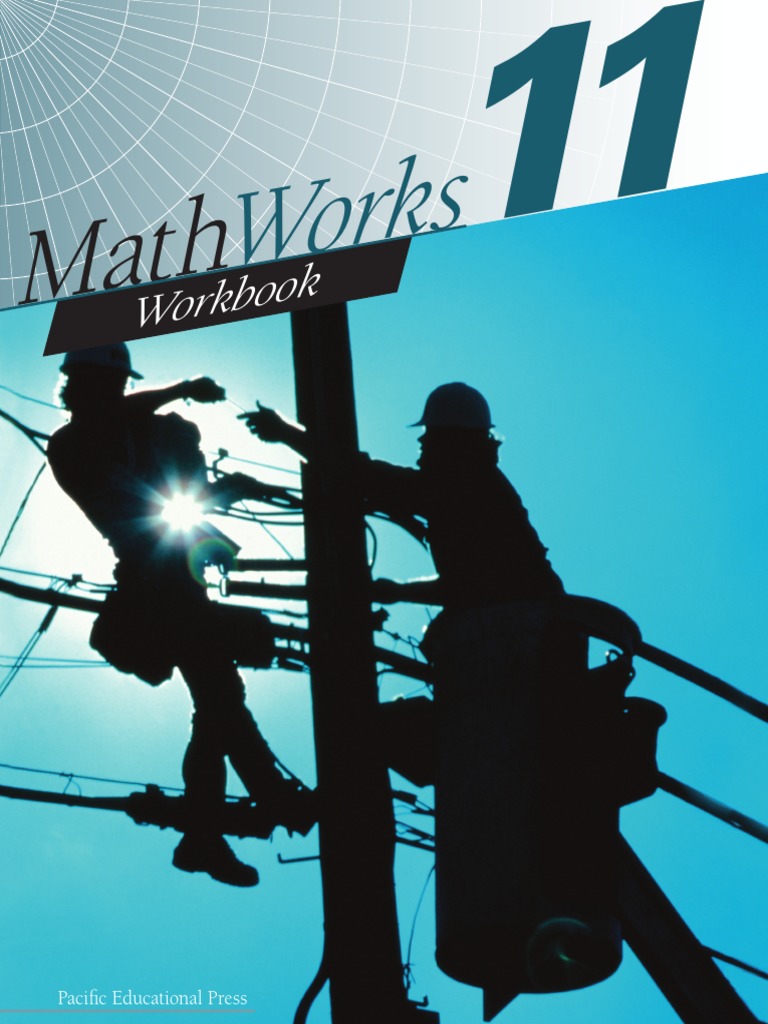 Math 20.3 Mathworks 11 Workbook PDF PDF Slope Trigonometric