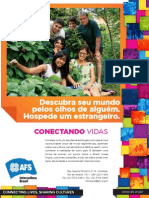 Divulgação AFS Brasil - Recebimento de Estudantes