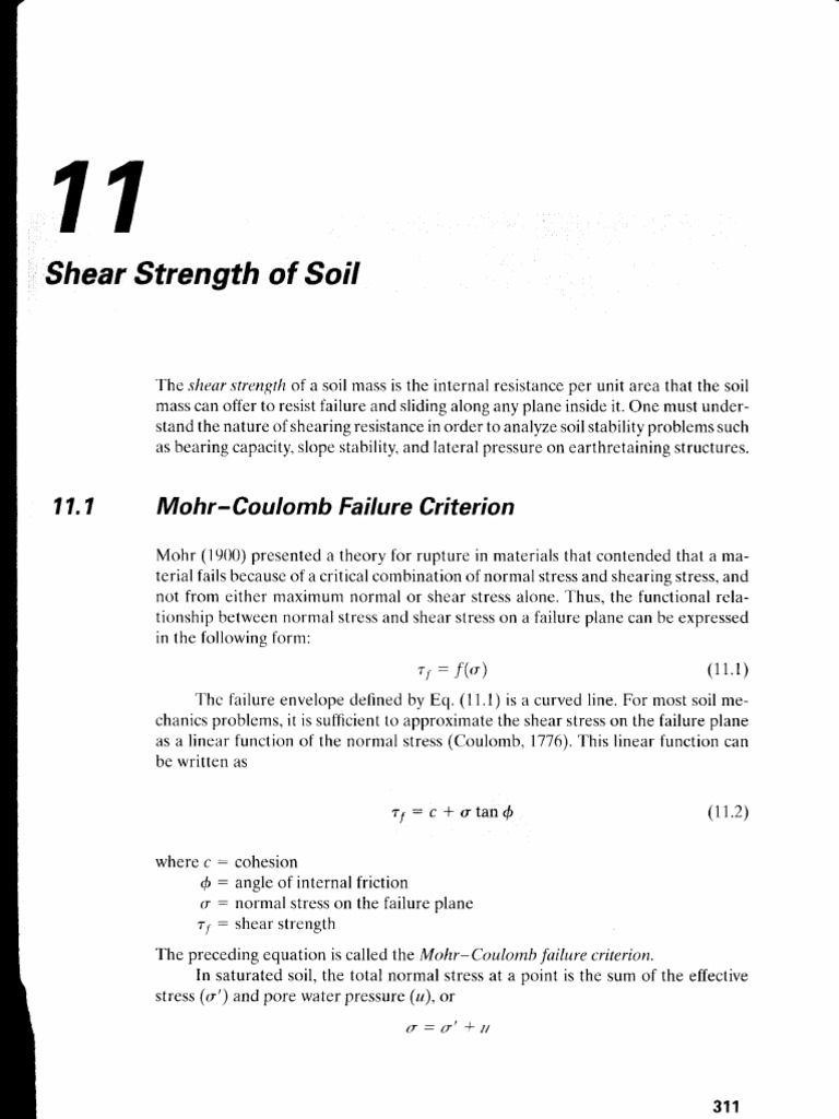 Shear Strength of Soildetails | PDF | Soil Mechanics | Classical Mechanics