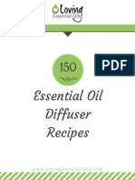150 Essential Oil Diffuser Recipes Guide by Loving Essential Oils